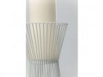 Świecznik Candle Holder Wire biały 50 cm - Kare Design 4